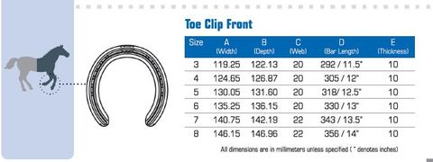 O'Dwyer Horseshoes Performa Front