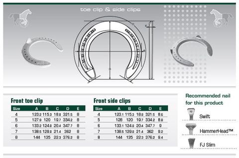 ST CROIX CONCORDE EQUILIBRIUM ALUM TOE CLIP FRONT