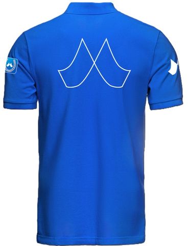 MUSTAD POLO SHIRT IN BLUE
