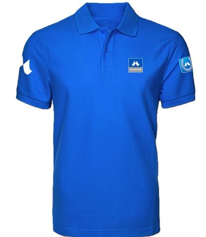 MUSTAD LADIES POLO SHIRT IN BLUE