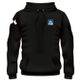 MUSTAD HOODIE IN BLACK