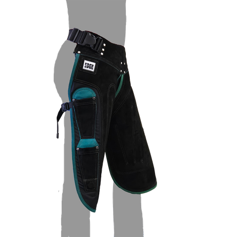 EDGE WOMENS FARRIER APRON BLACK-GREEN