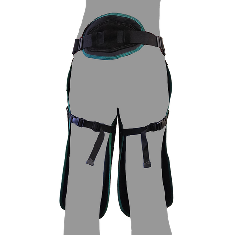 EDGE WOMENS FARRIER APRON BLACK-GREEN