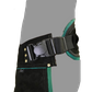 EDGE WOMENS FARRIER APRON BLACK-GREEN
