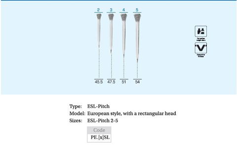 MUSTAD ESL PITCH SIZE 2