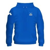 MUSTAD HOODIE IN BLUE