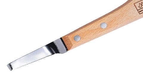 MUSTAD HOOF KNIFE DROP BLADE LEFT HAND
