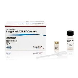 CoaguChek&reg; XS PT Test Strips Controls - Box (4)