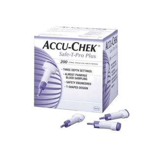 Accu-Chek&reg; Safe T Pro Plus Lancet - Box (200)