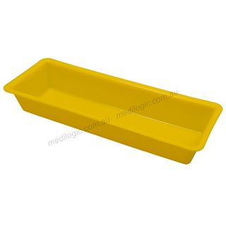 Injection Tray Graduated Yellow - Carton (350)