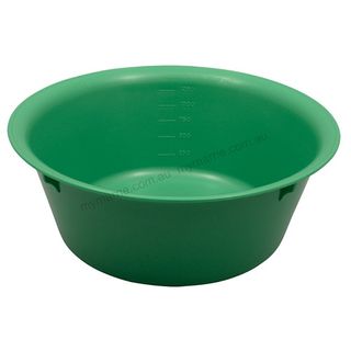 Autoclavable Plastic Bowl 205mm, 1500ml  Green - Each