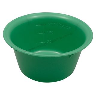 Autoclavable Plastic Bowl 100mm, 150ml Green - Each