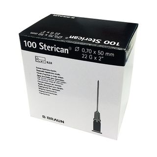 B Braun Sterican 22G x 50mm Needle - Box (100)