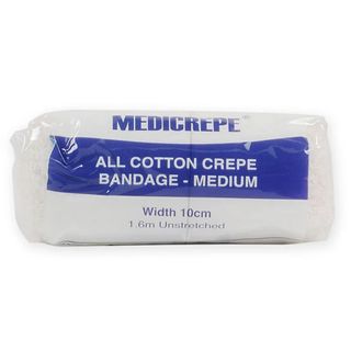 MEDICREPE&reg; Cotton Crepe Bandage 2.5cm x 1.6m - Pack (12)