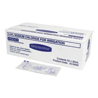 Sodium Chloride 0.9% Sachets 30ml - Box (75)