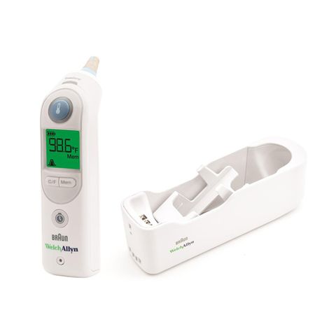 Welch Allyn Thermoscan PRO 6000 Ear Thermometer with Small Cradle ...