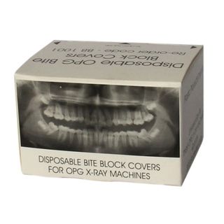Bite Block Disposable Covers for OPG 65mm Long x 21mm Wide - Box (300)
