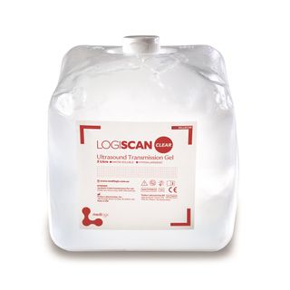Logiscan Ultrasound Gel 5L Clear - each
