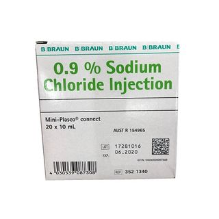 Sodium Chloride 0.9% for Injection 10ml - Box (20)