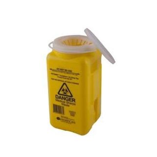ASP Sharps Disposal Container 1.4L Clip De Notch Top