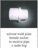 PVC MALE BSP X PIPE SOCKET