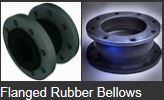FLEXIBLE  RUBBER FLANGED BELLOWS