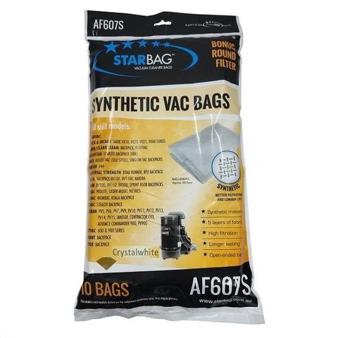 Vac Bag AF607S Pk/10