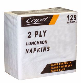 Napkin 2 Ply Wh Lunch
