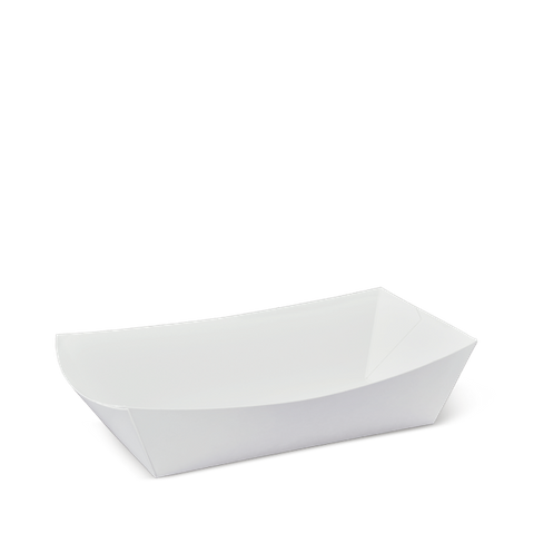 Food Tray #4 White Pk/200