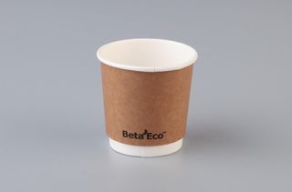Cup BetaEco 4oz D-Wall Kraft