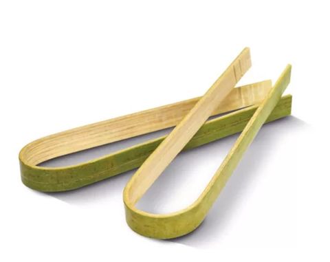 Bamboo Tongs 120mm Pk/100