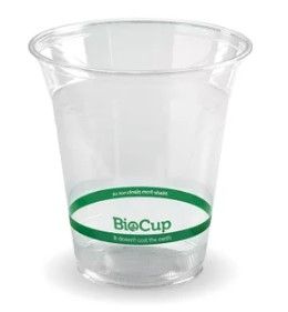 Capri Plastic Drinking Cups Clear 425ml