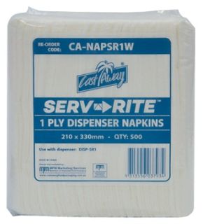 Napkin Serv-Rite White