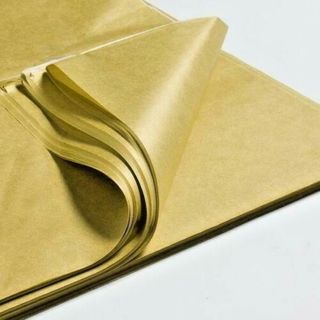 Tissue Paper Gold Metallic