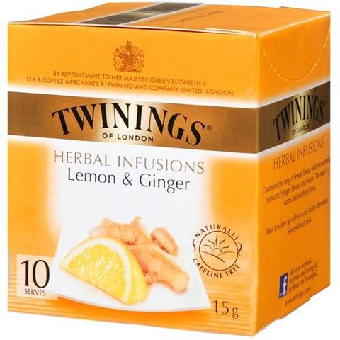 Twinings Tea Lem/Ging Ctn/120