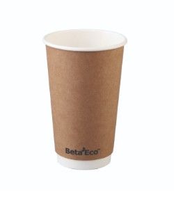 Cup BetaEco 16oz D-Wall Kraft