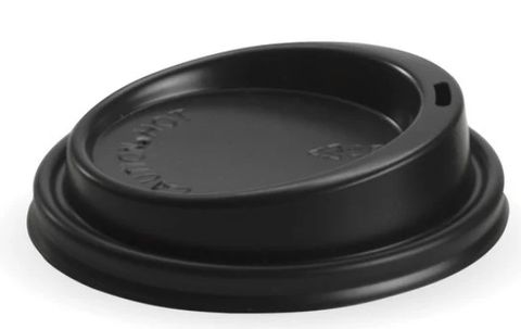 Lid PS 90mm Black fits 8-16oz