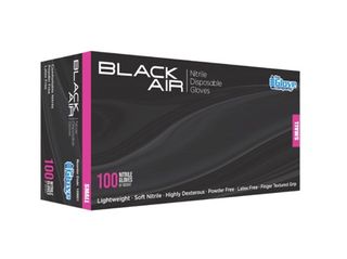 Glove Nitrile Black Small x100
