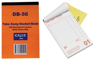 Docket Book DB-06L Takeaway