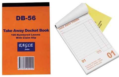 Docket Book DB56 Takeaway