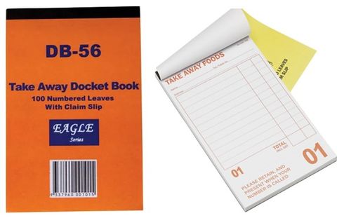 Docket Book DB-06L Takeaway