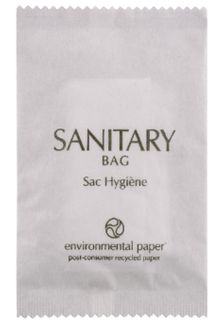 Eco Sanitary Bag White Ctn/250