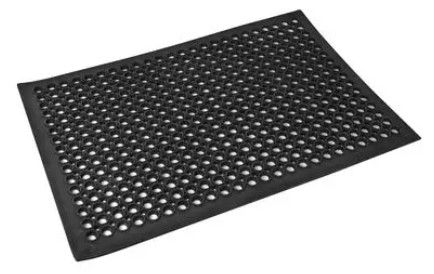 Mat Rubber Black 60x90cm