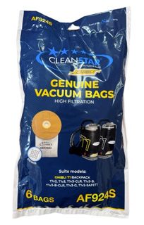 Vac Bag AF924S Fits T1 Pk/6