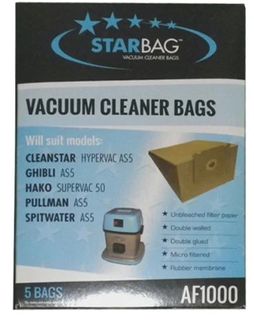 Vac Bag AF1000 Fits AS5 Pk/5