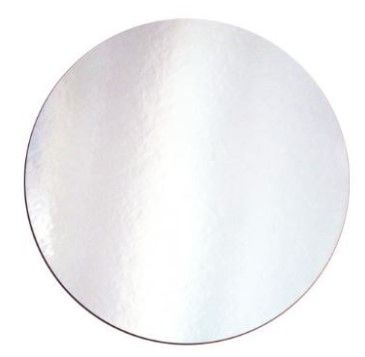 Cake Circle 8" Silver Pk/100