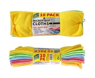 Microfibre Cloths Q&C Pk/10