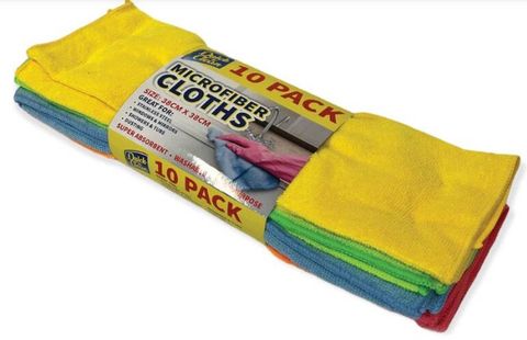 Microfibre Cloths Q&C Pk/10