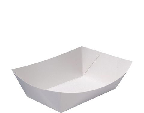 Food Tray #3 White Pk/250