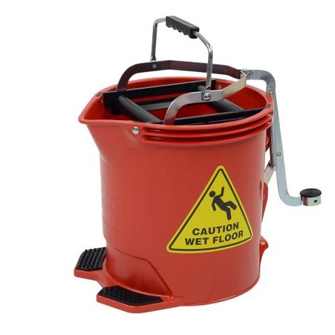 Bucket Red Mop 15L